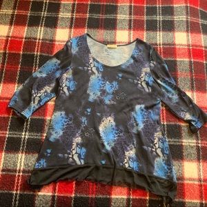 🔥2/$30   BROCUHRE Floral Top